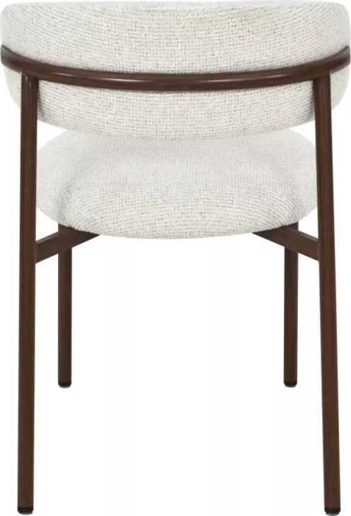 Elton II étkezőszék világosbézs/dió