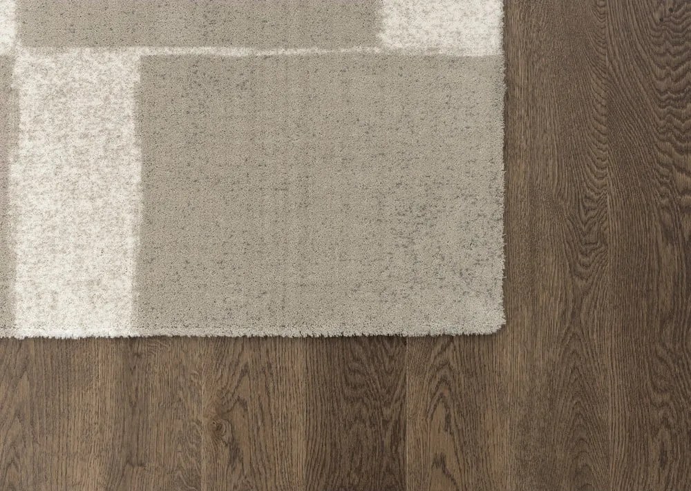 Szürkésbézs gyapjú szőnyeg 160x240 cm Agnus Pavement – Agnella