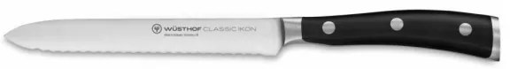 Wüsthof CLASSIC IKON 7 részes konyhai késkészlet állvánnyal, jasan/fekete