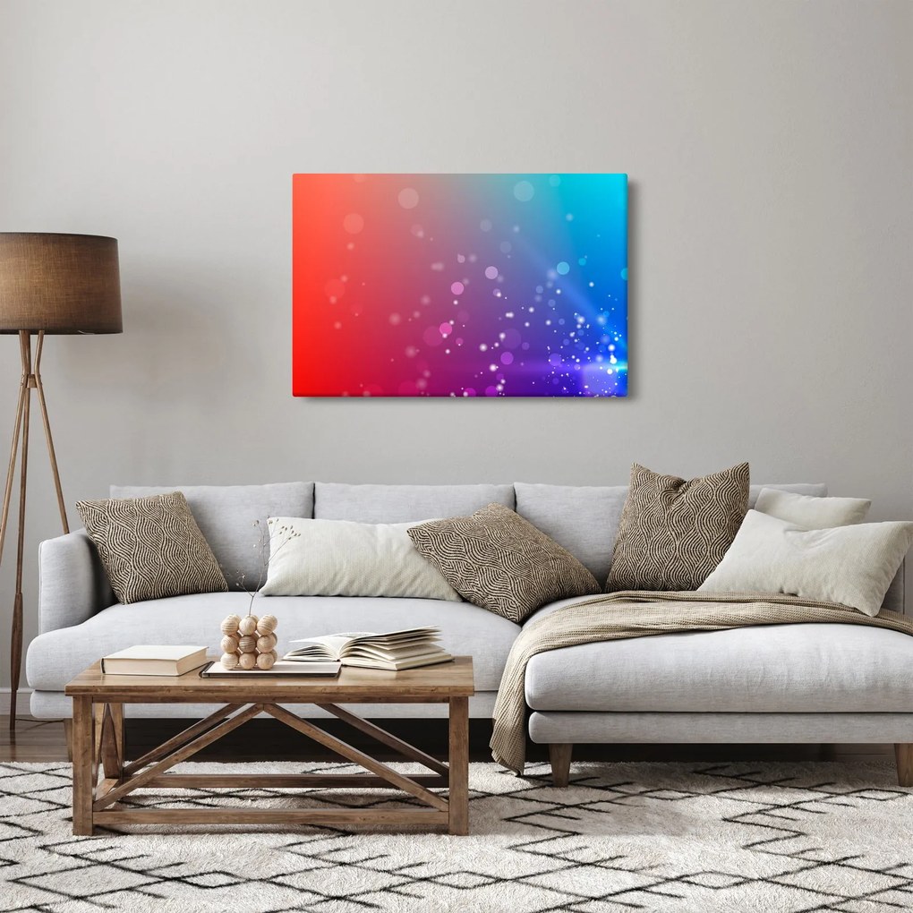Modern absztrakt kép (90x60 cm)