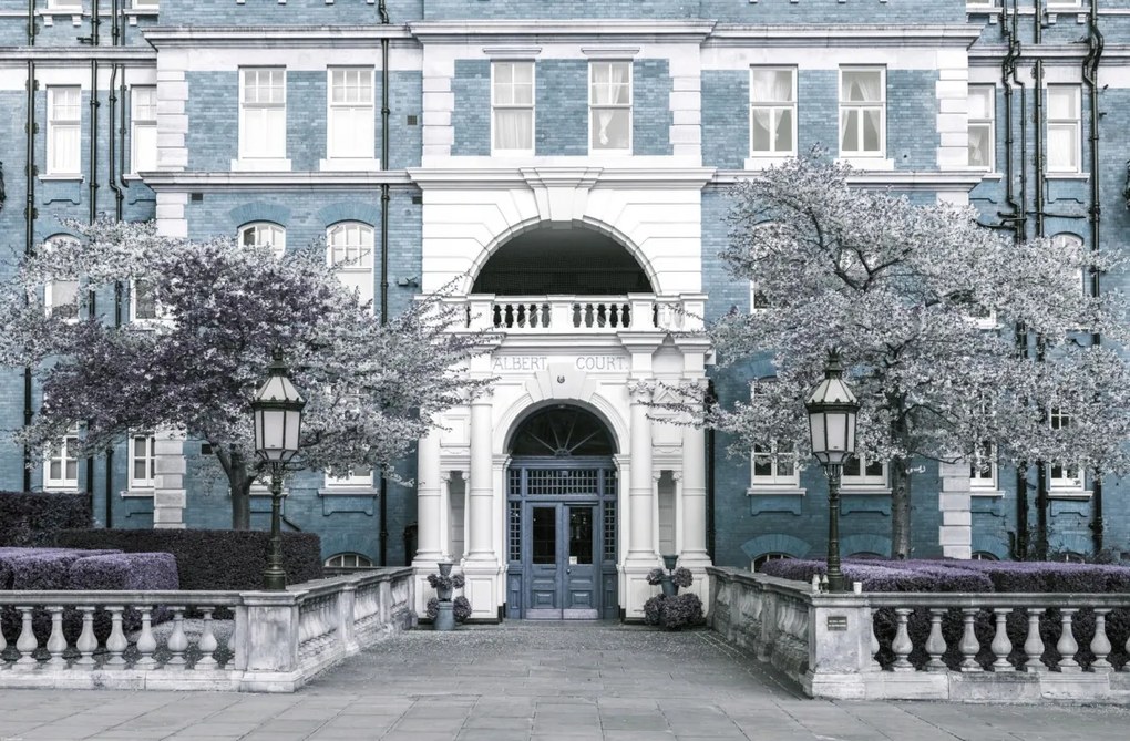 Poszter 91,5x60cm Albert bíróság épülete, Assaf Frank