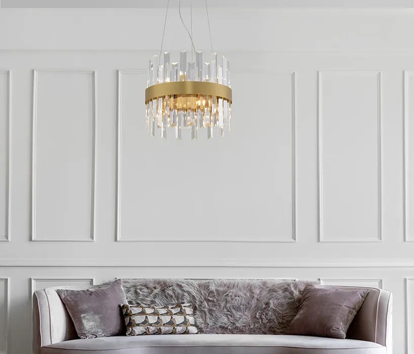 Függeszték Arany CROWN NOVA LUCE 9695219