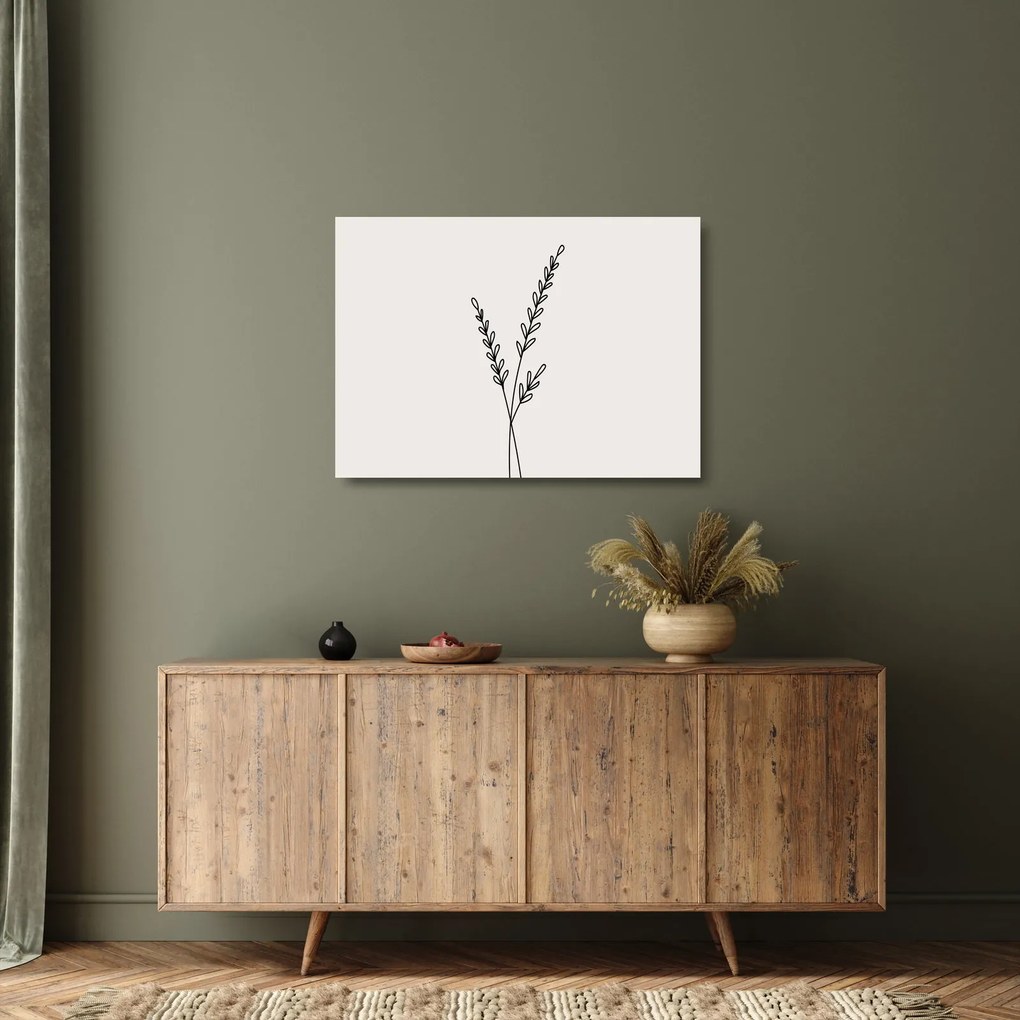 Üveg kép - rét virág N⁰2 (70x50 cm)
