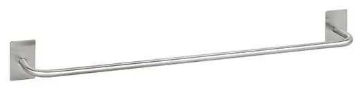 Törölközőtartó 64,5x7,2 cm rozsdamentes acél/ezüstszínű