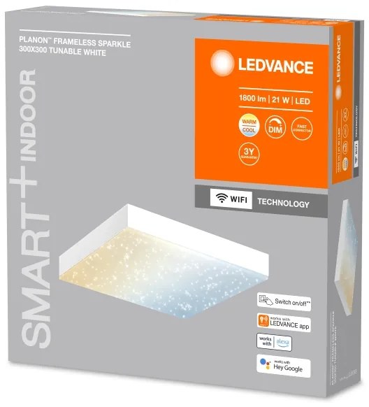 Ledvance - LED Dimmelhető mennyezeti lámpa SMART+ FRAMELESS LED/21W/230V Wi-Fi