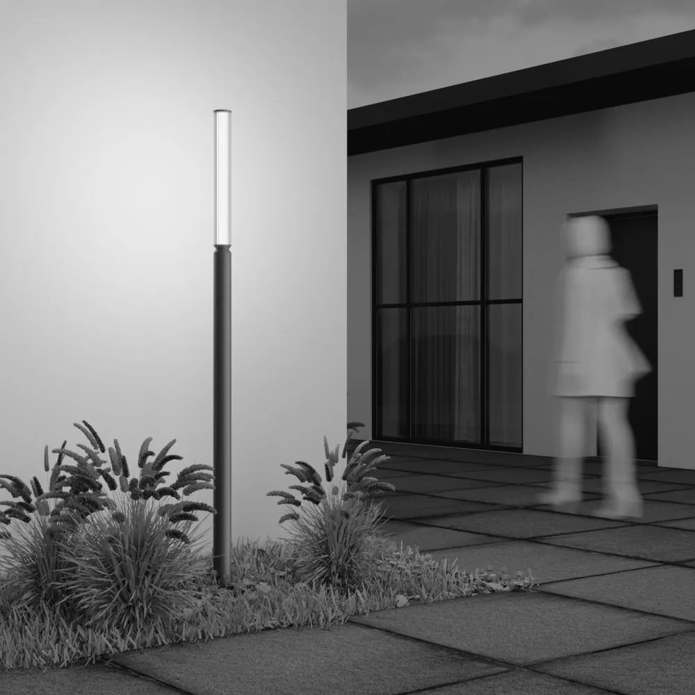 MAYTONI O593FL-L20BR3K LIT Modern Kültéri Állólámpa Barna LED IP65