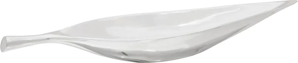 vidaXL Gyümölcskosár Ezüst 60 x 15 x 8 cm Alumínium