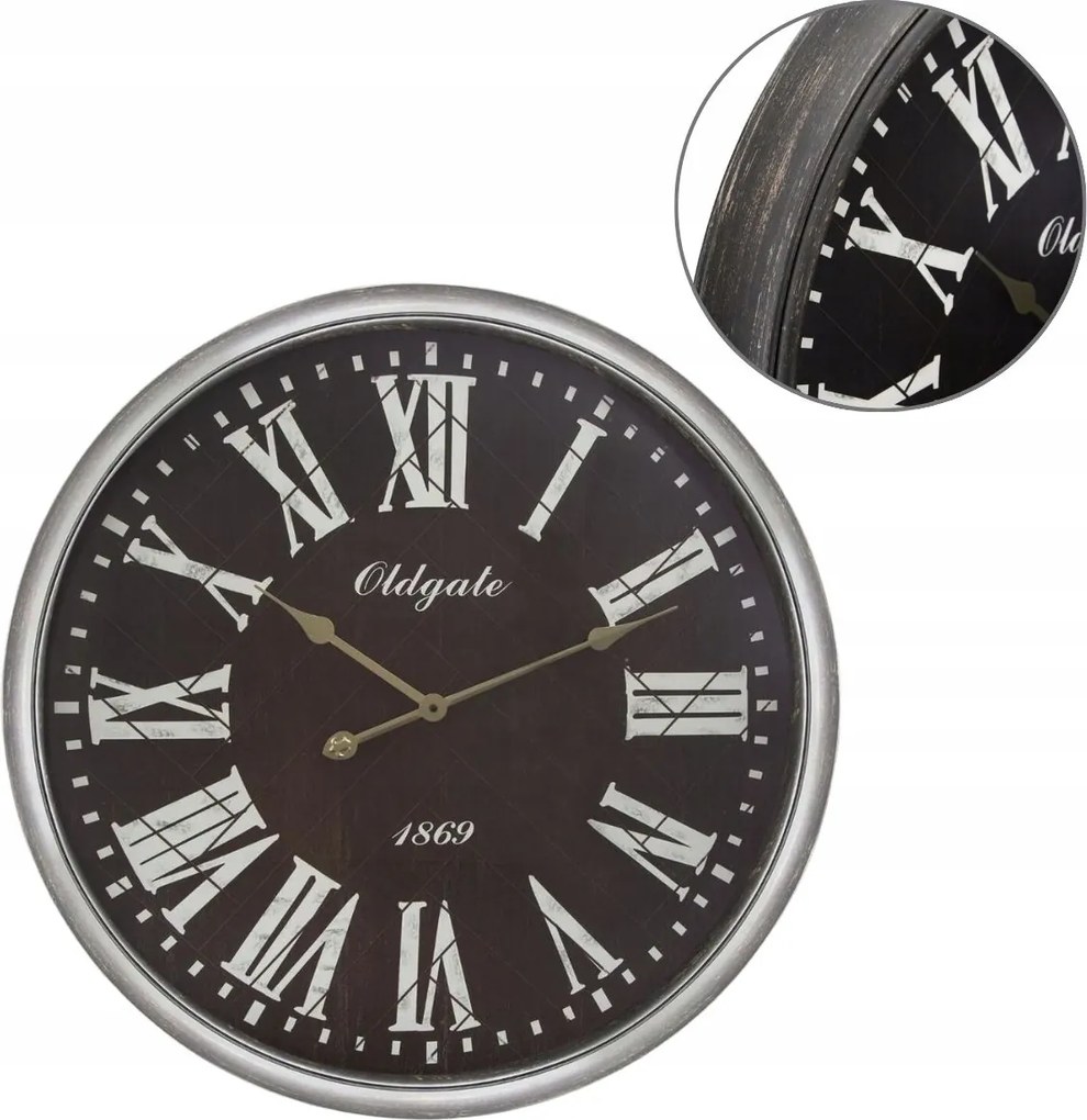 Falióra Nagy Számlap Római Számok Klasszikus Retro Loft A Nappaliba