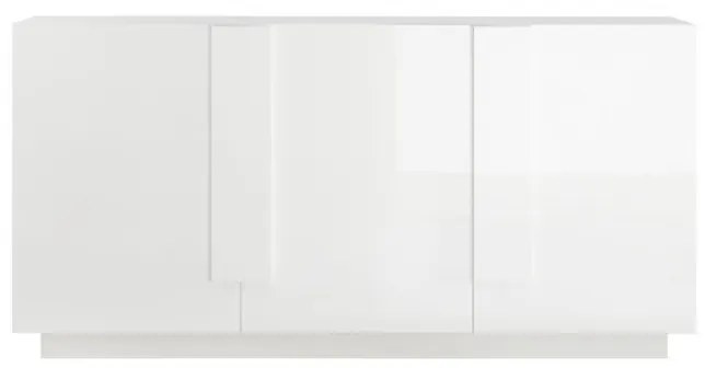 Jupiter 3 ajtós komód fehér 182 cm