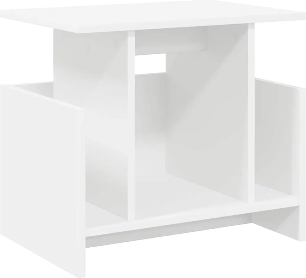 vidaXL TV állvány Fehér 50 x 35 x 45 cm Faanyag