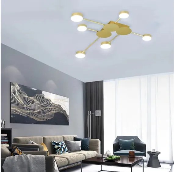 MORETTI MO5835 GALAXY Modern LED Mennyezeti Lámpa LED IP20
