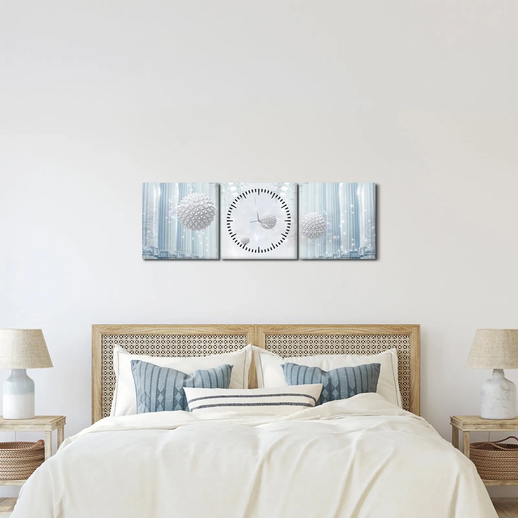 Kép - Az álmok birodalma (órával) (90x30 cm)