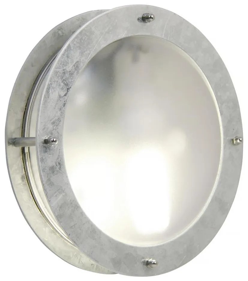 Nordlux - Kültéri fali lámpa MALTA 1xE27/60W/230V ezüst