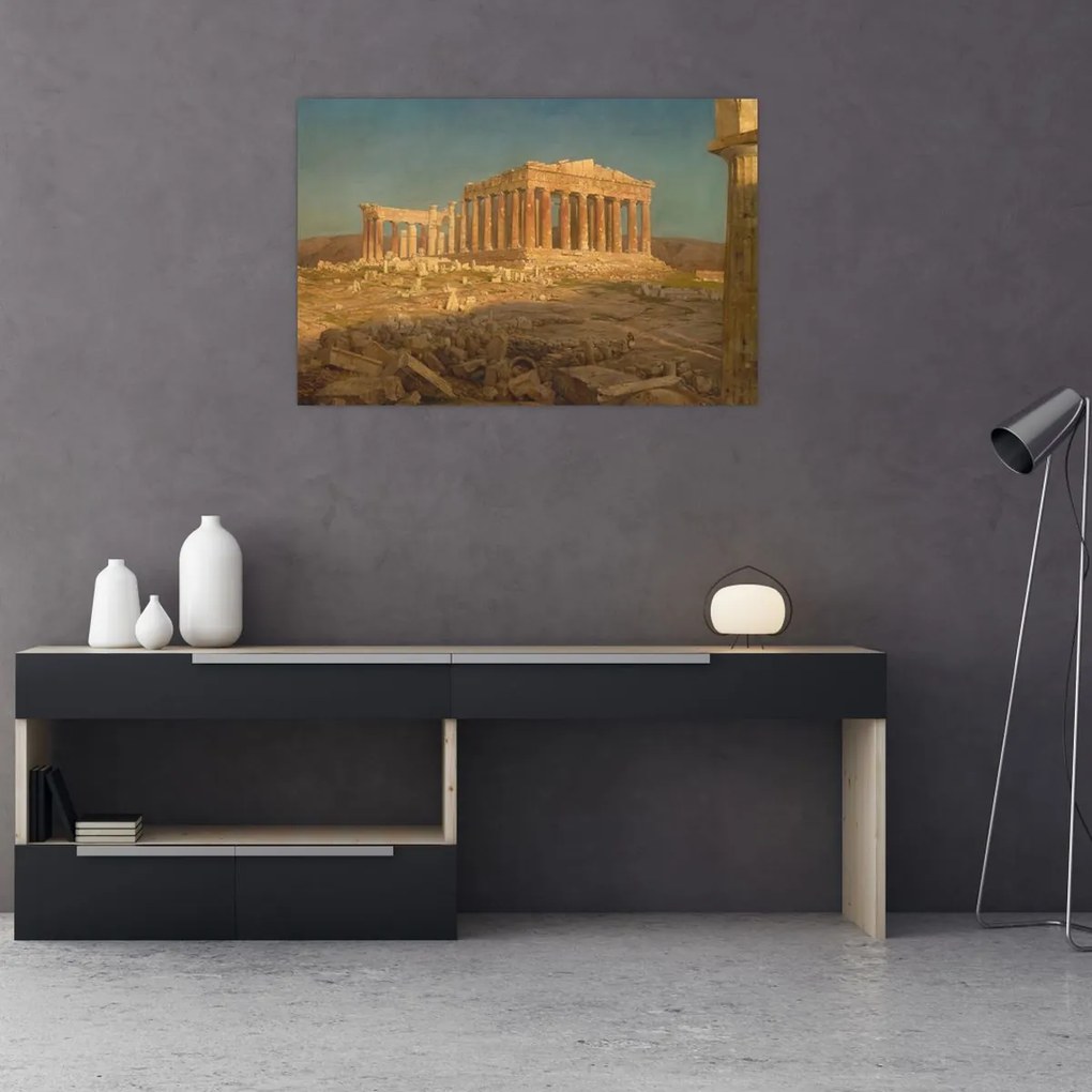 Kép - Frederic Edwin Church, The Parthenon, reprodukciók (90x60 cm)