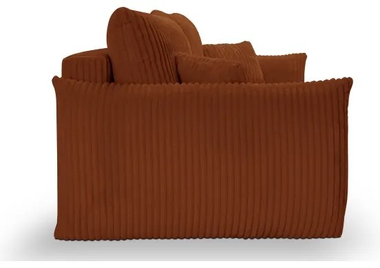 FRIDA kihúzható kétszemélyes kanapé barna