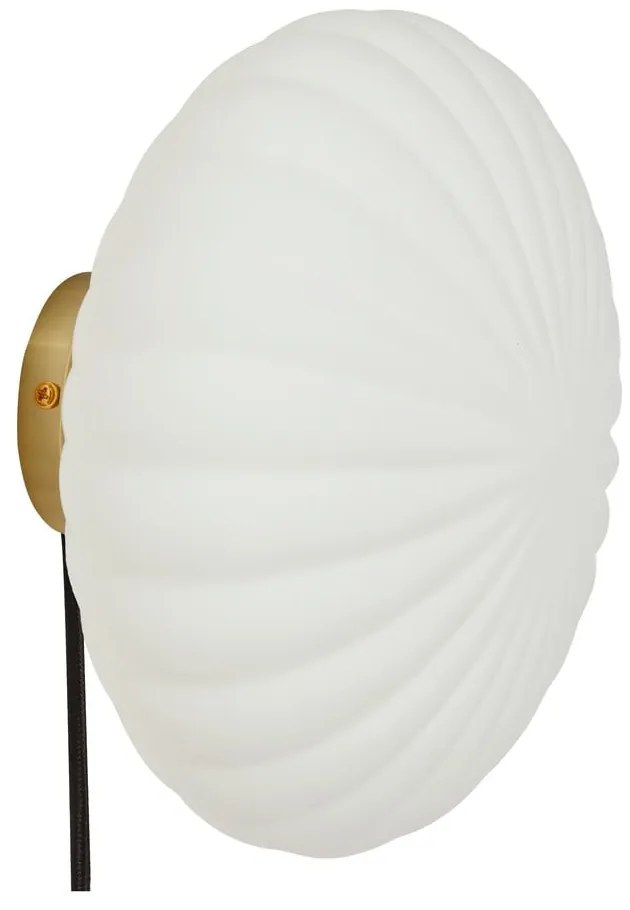 Fehér fali lámpa Kumu – Hübsch