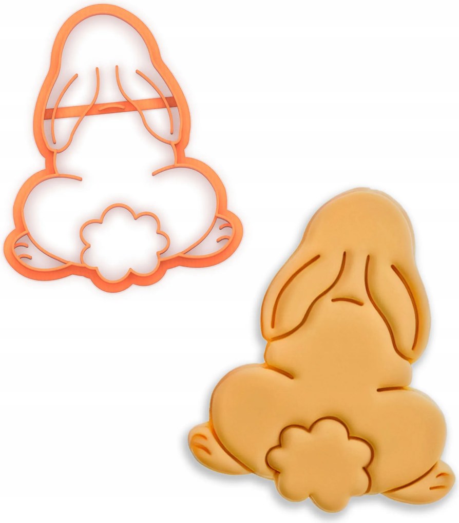 Húsvéti Süteménylyukasztó Prémium Nyúl farok húsvét