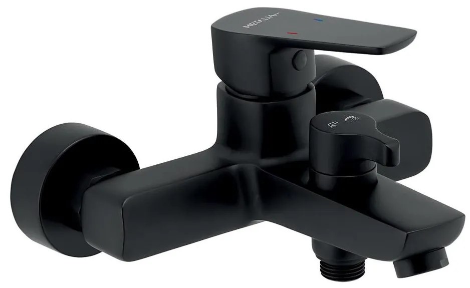 Novaservis - Fürdőcsap METALIA matt fekete