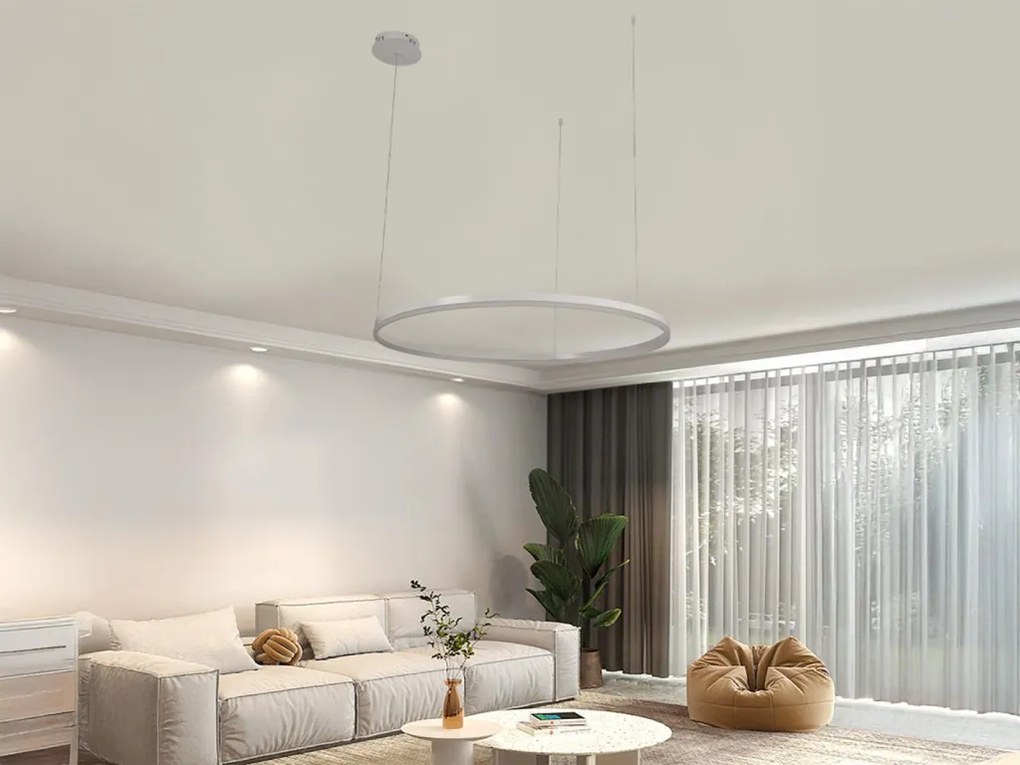 NEDES J4379-W Modern Led Függesztett Lámpa IP20