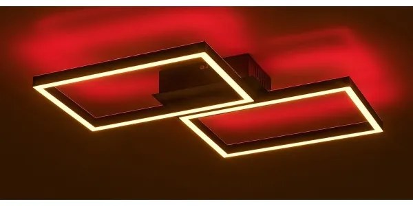Rabalux 71032 - LED RGB Dimmelhető mennyezeti lámpa LUDANO LED/40W/230V + + távirányító