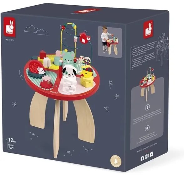 Janod - Gyermek interaktív asztal BABY FOREST