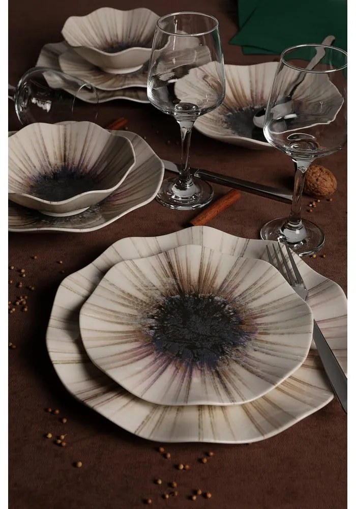 Porcelán étkészlet 24 db-os – Hermia
