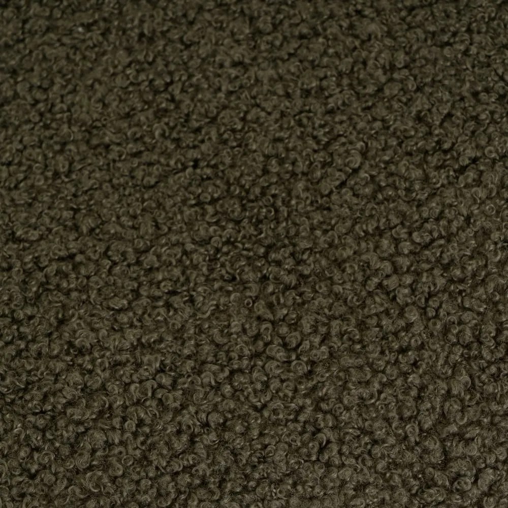 Zöld sherpa takaró 130x160 cm Sherpa Bouclé – Casa Selección