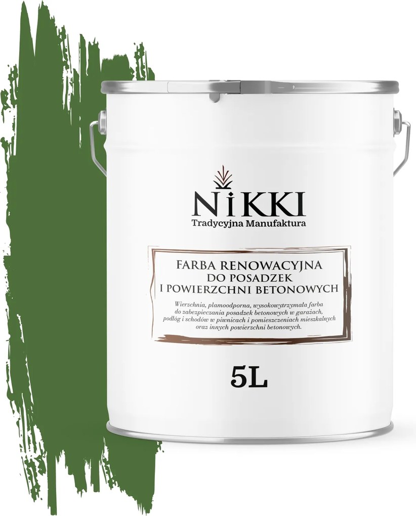 Betonpadló Felújítás Festék 5L Zöld Füves RAL6010 Félmatt