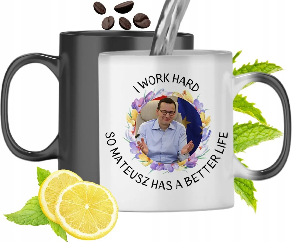 Mágikus Színváltós Bögre fényképes nyomtatással