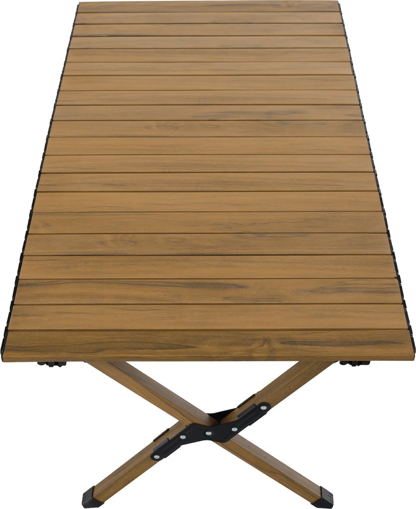 Kempingasztal, barna, ARTUR