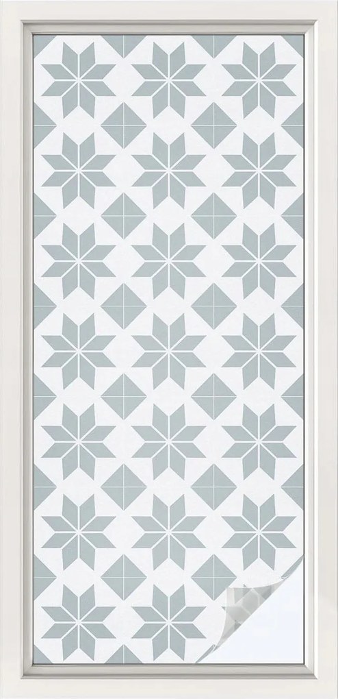 Ablakfólia öntapadós Adatvédelem Geometrikus csillagok 50x116