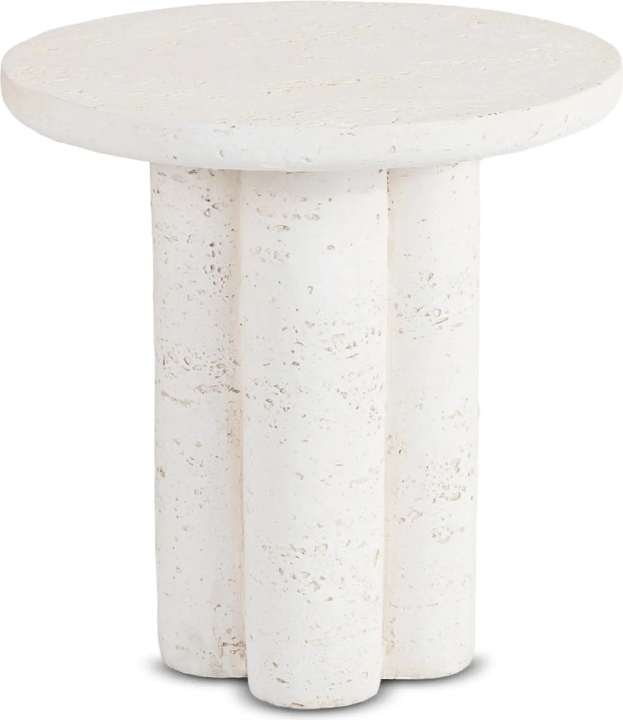 Modern dohányzóasztal BROK 46 cm, krémbézs