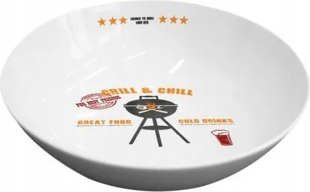 Porcelán Tál Salátatál... Grill Chill