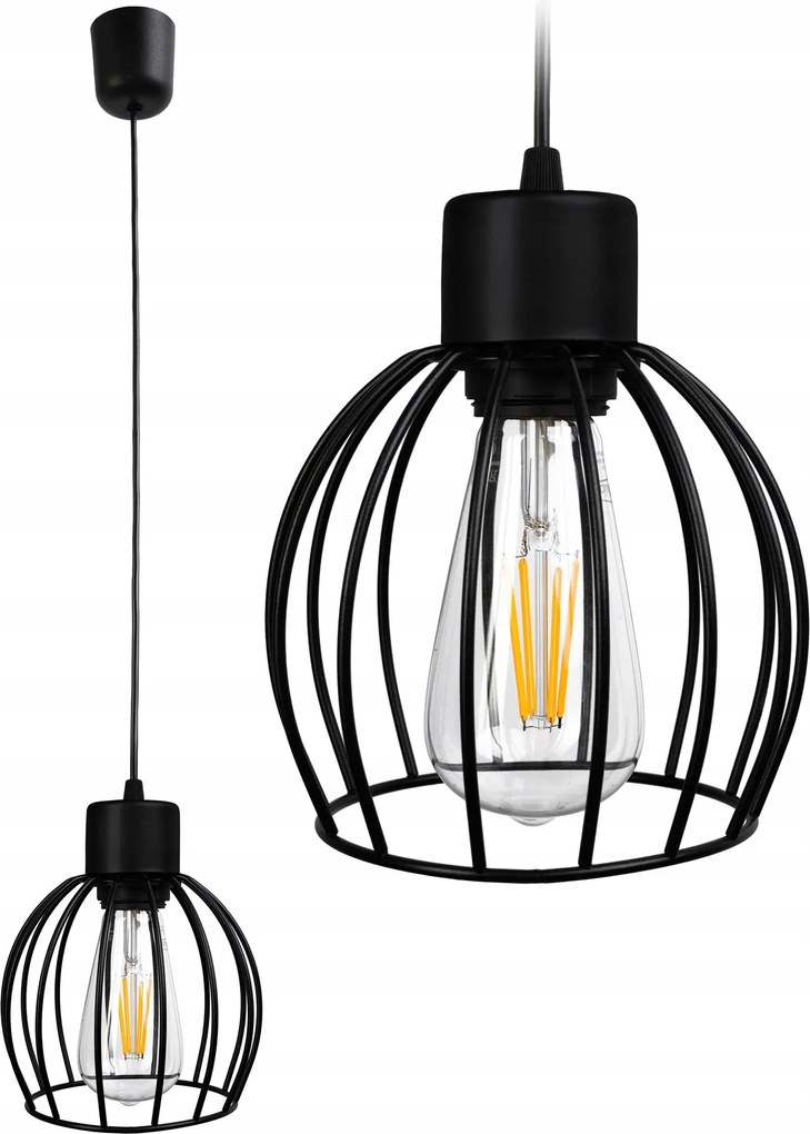 Mennyezeti Függőlámpa Csillár Drót Gömb Led