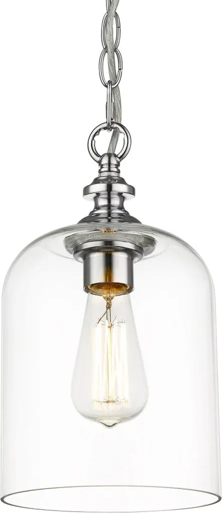 COSMO LIGHT P01971CH PRAGUE Vintage Függesztett Lámpa E27 IP20