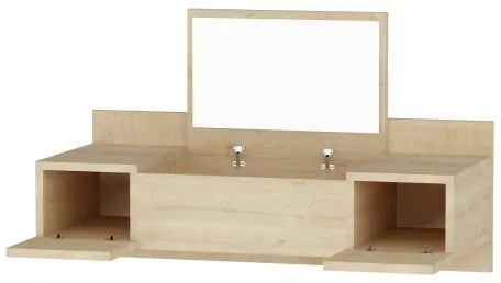 ZAKKUM toalettasztal 33x100 cm bézs