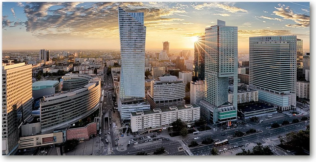 Fotótapéta üvegfalra Varsó Lengyelország 140x70