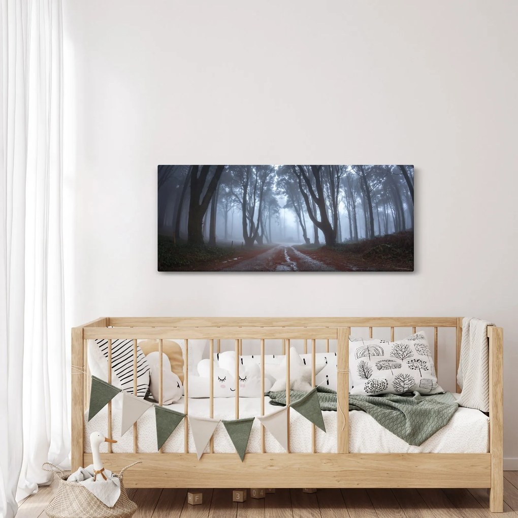 Kép - Egy esős napon (120x50 cm)