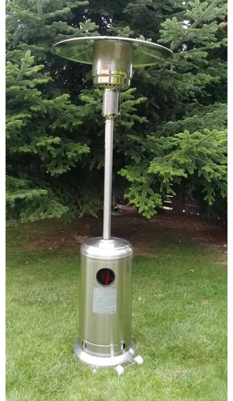 LO-P-6324 Gázüzemű Gomba Hősugárzó – Inox