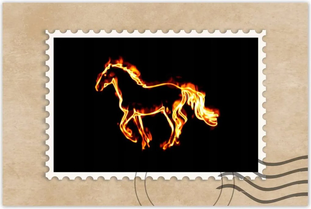 Poszterek 60x40 Tűz paripa