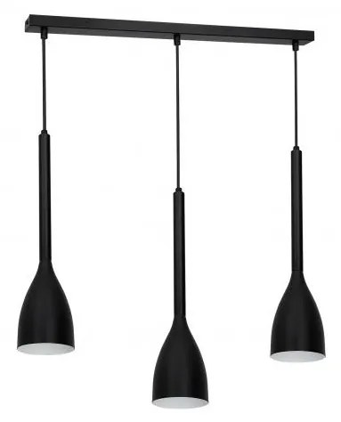 Csillár zsinóron ISTAPPAR 3xE27/60W/230V fekete