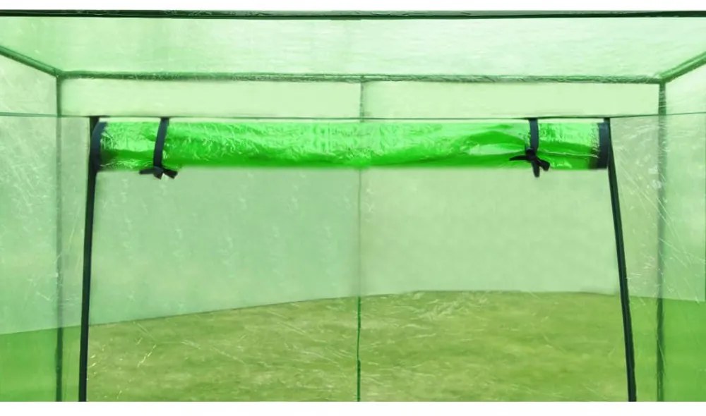 melegház acélkeret PVC