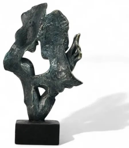 Asztali dekoráció 31,5x9,5x19 cm gyanta/patina