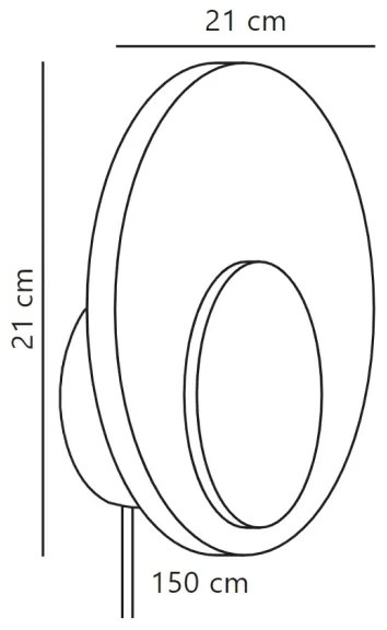 Nordlux - LED Dimmelhető fali lámpa MARSI LED/7W/230V fehér
