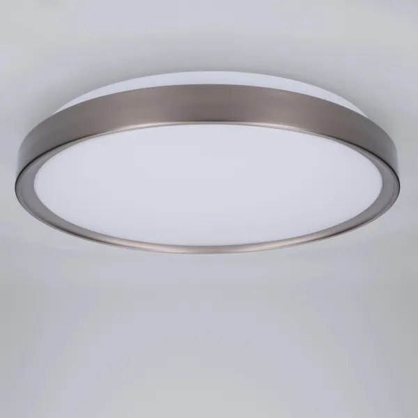 Brilagi-LED Dimmelhető FANCIA lámpatest LED/48W/230V 3000-6500K Ø 39 cm ezüst+távirányító