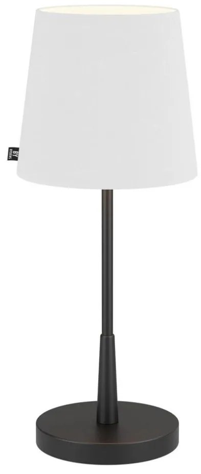 ByRydens 4002730-4002 - Asztali lámpa LUMI 1xE27/8W/230V fehér/fekete 48,5 cm