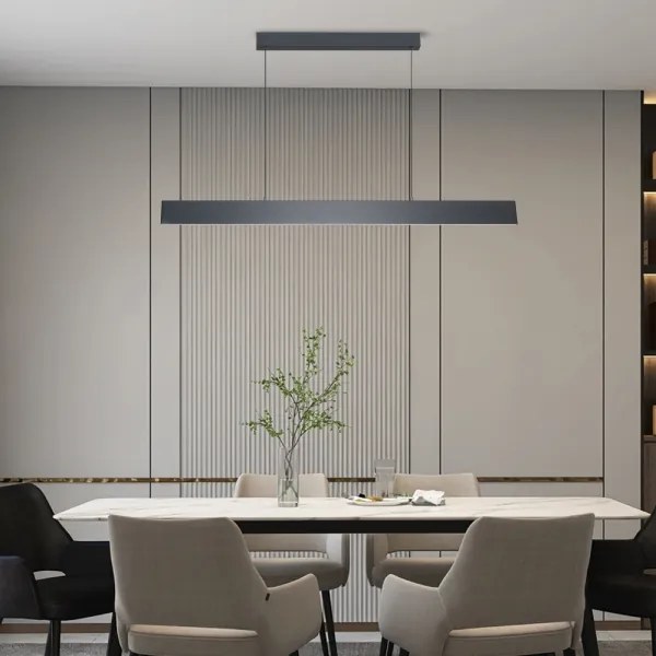 Brilagi - LED Dimmelhető csillár zsinóron SLIMLINE LED/40W/230V 3000-6000K antracit + távirányító