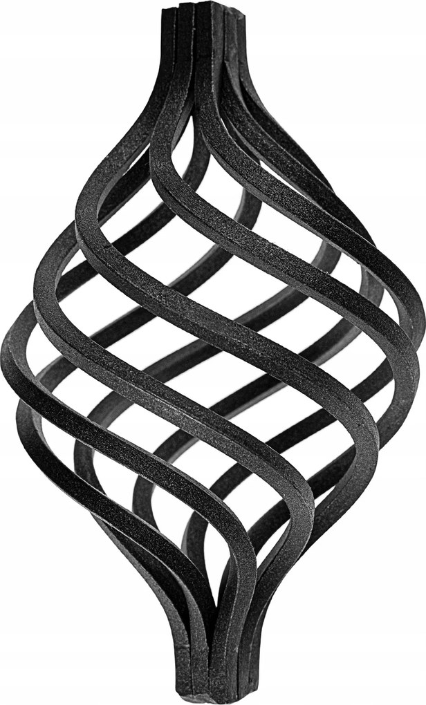 Kovácsoltvas Kosár Kerítés Kapukhoz Díszes Hagyma Kosár