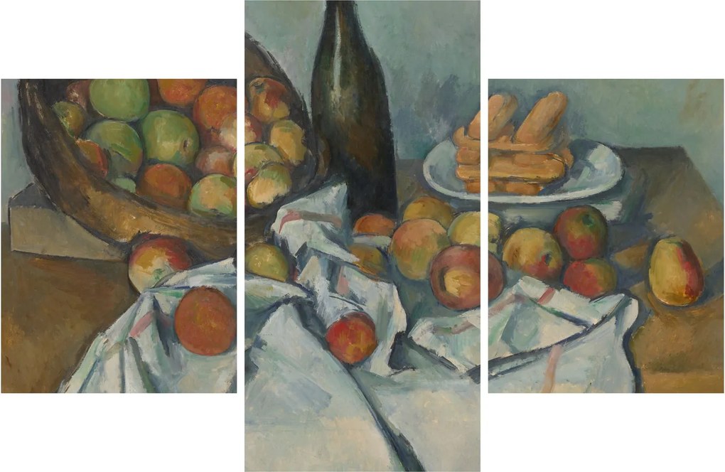 Kép - Paul Cezanne, The Basket of Apples, reprodukciók (90x60 cm)