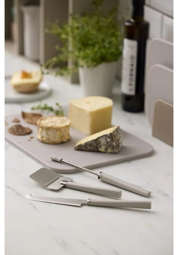 Rozsdamentes acél sajtvágó kés készlet 3 db-os Emma – Rosti